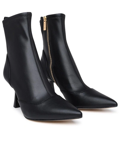 Shop Michael Michael Kors Michael Kors Clara Black Leather Ankle Boots
