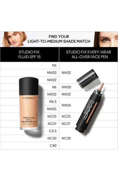 Shop Mac Cosmetics Studio Fix Every-where Concealer Pen In Nw25