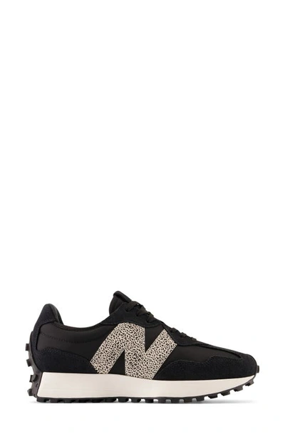 Shop New Balance 327 Sneaker In Black