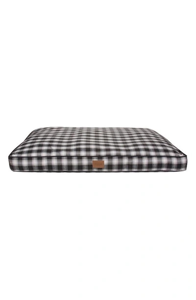 Shop Pendleton Napper Dog Bed In Charcoal Ombre Plaid