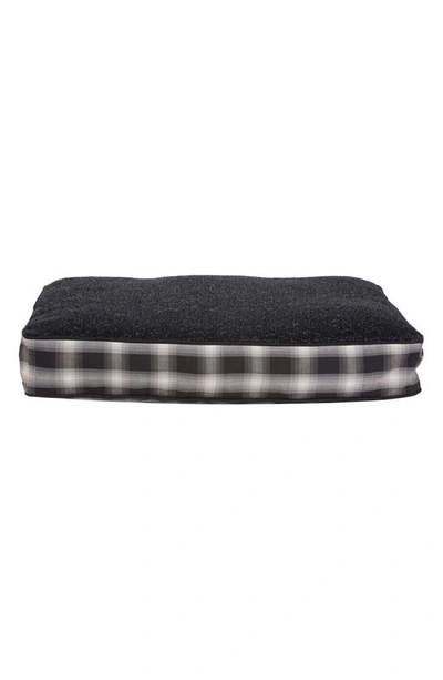 Shop Pendleton Napper Dog Bed In Charcoal Ombre Plaid