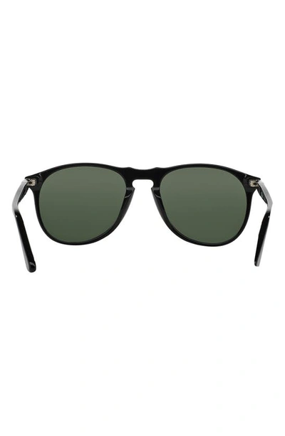 Persol Steve Mcqueen Pilot Frame Sunglasses In Green