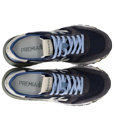 Shop Premiata Mick 1280e Sneaker In Blue