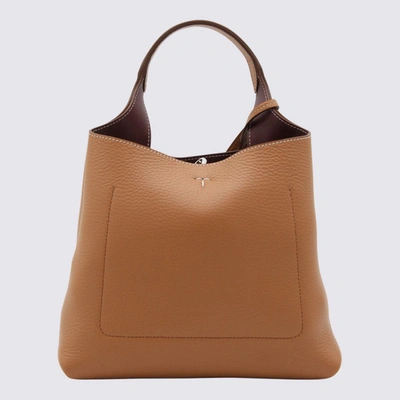 Shop Tod's Light Brown Leather Handle Bag