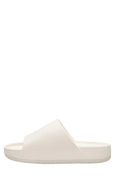 Nike Calm Slide Sandal In Sail/ Sail