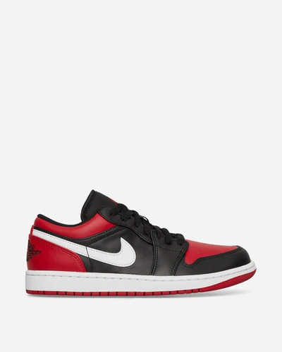 Shop Nike Air Jordan 1 Low Sneakers Black / Gym Red / White In Multicolor