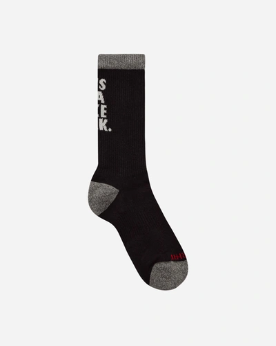 Shop Nike Everyday Plus Cushioned Crew Socks Black In Multicolor