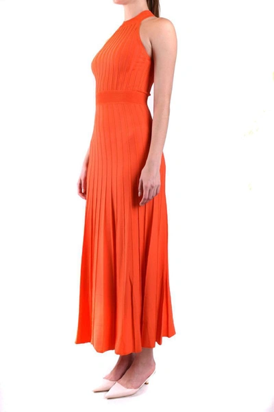 Shop Michael Kors Dresses In Orange