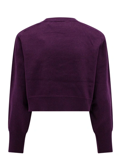 Shop Rotate Birger Christensen Rotate Sweater In Purple
