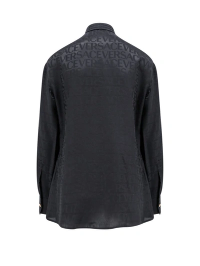 Shop Versace Shirt In Black