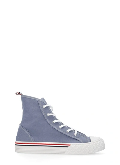 Shop Thom Browne Sneakers Light Blue