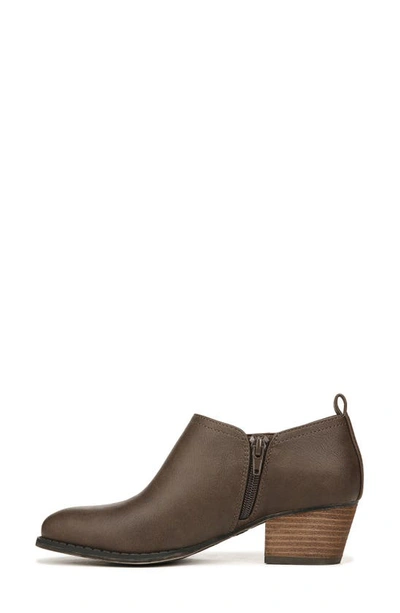 Shop Lifestride Babe Zip Bootie In Chocolate