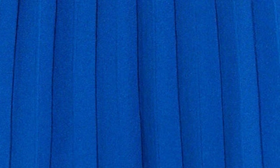 Shop Misook Rib Tie Waist Knit Maxi Dress In Lyons Blue