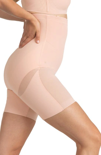 Honeylove Superpower Shorts In Rose Tan