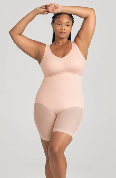 Honeylove Superpower Shorts In Rose Tan