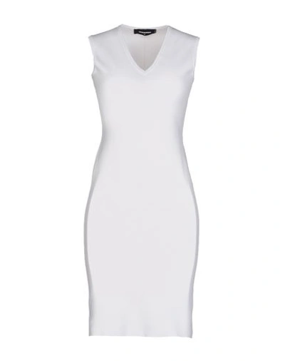 Shop Dsquared2 Short Dress In White
