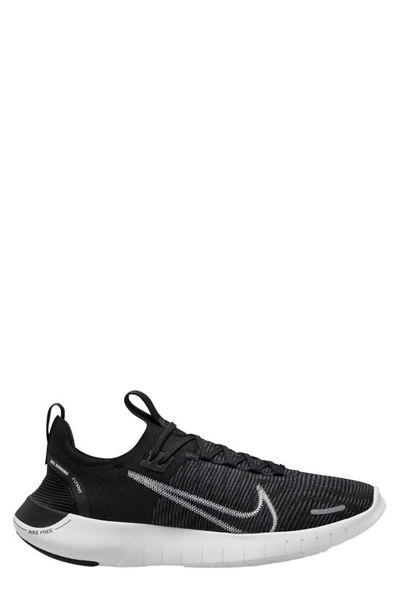 Nike Free Run Flyknit Next Nature Running Shoe In Black | ModeSens