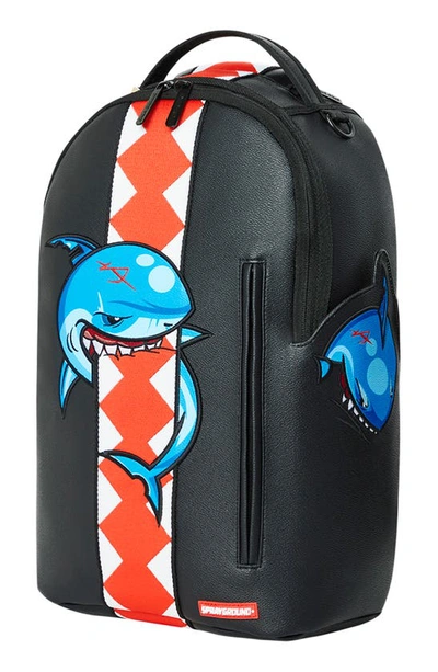 Sprayground Kids' Shark Fiesta Bit Pocket Backpack | ModeSens