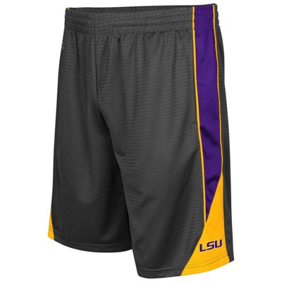 Colosseum Men's Charcoal Lsu Tigers Turnover Shorts In Charcoal
