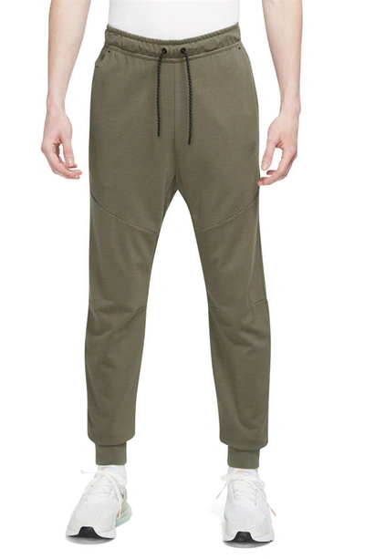 Shop Nike Tech Essentials Joggers In Medium Olive/ Medium Olive