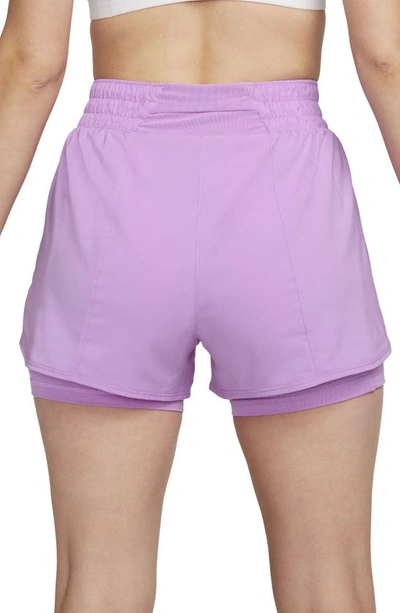 Shop Nike Dri-fit High Waist Shorts In Rush Fuchsia