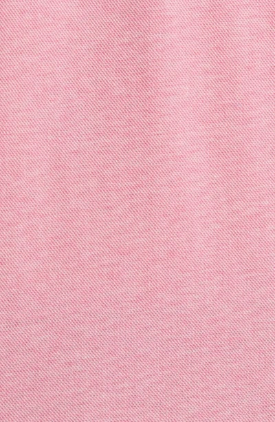 Shop Lorenzo Uomo Trim Fit Short Sleeve Polo In Pink