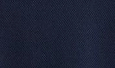 Shop Lorenzo Uomo Trim Fit Band Collar Cotton Polo In Navy