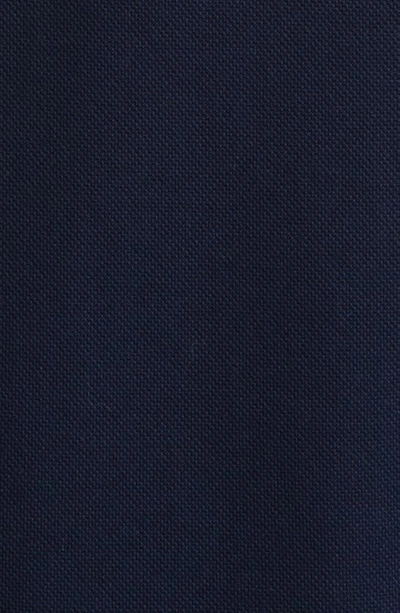 Shop Lorenzo Uomo Solid Piqué Polo In Navy