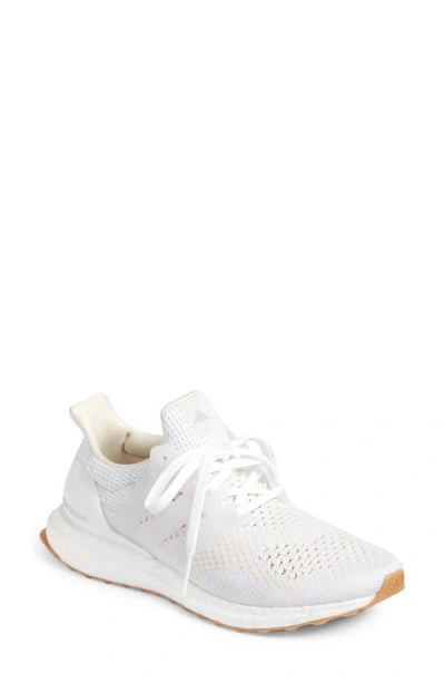Shop Adidas Originals Ultraboost 1.0 Dna Running Sneaker In White/ White/ Silver Metallic