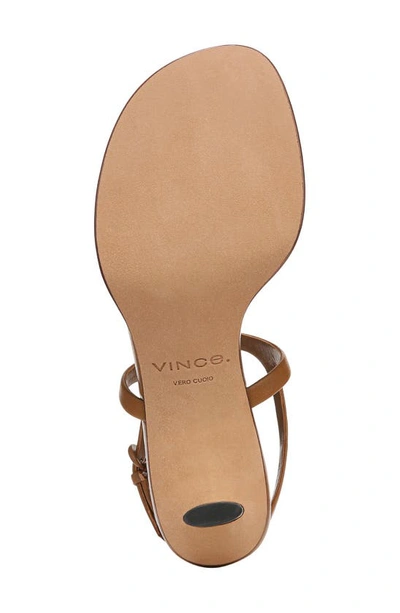 Shop Vince Ester Ankle Strap Sandal In Dark Amber