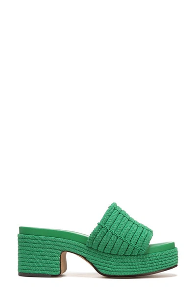 Shop Vince Margo Cord Platform Sandal In Emerald