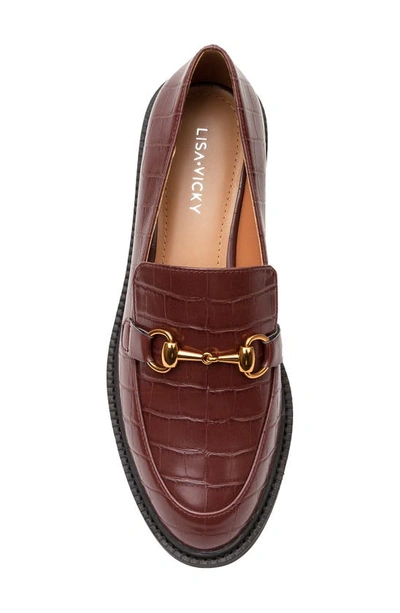 Shop Lisa Vicky Zany Loafer In Brown