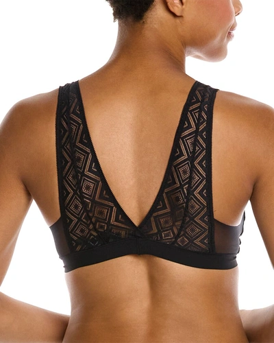 Shop Dkny Pure Lace Bralette In Brown