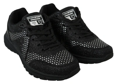 Philipp Plein Black Running Jasmines Sneakers Shoes In Black
