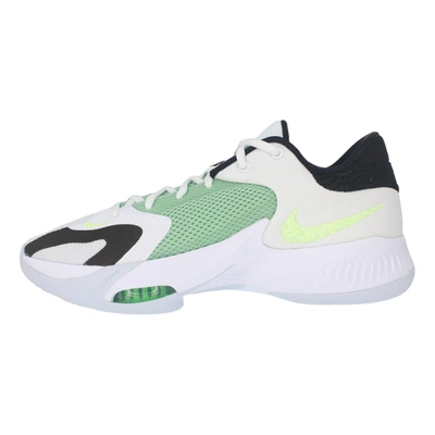 Shop Nike Zoom Freak 4 White/white-black-barely Volt  Dj6149-100 Men's