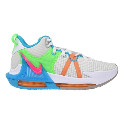 Shop Nike Lebron Witness Vii Grey Fog/hyper Pink  Dm1123-003 Men's