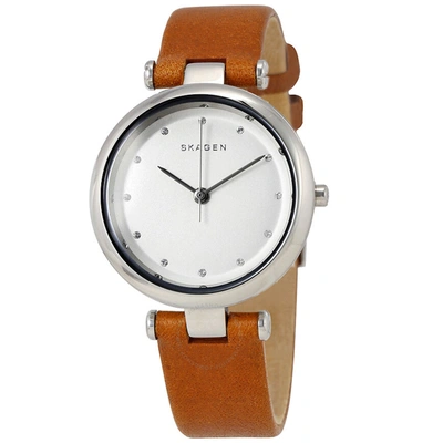 Shop Skagen Women's Classic White Dial Watch