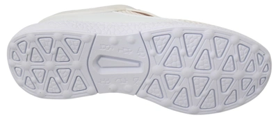 Philipp Plein Chic White Becky Sneakers With Pink Accents In White