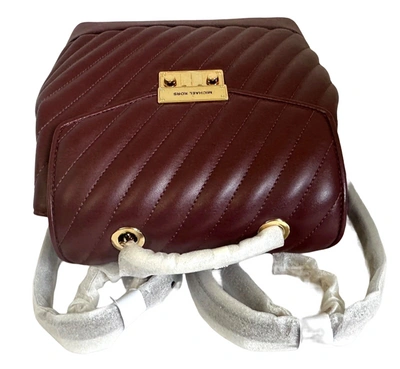 Michael Kors Women's Rose Vegan Leather Chain Ackpack In Multi