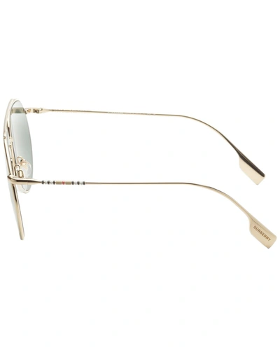 Shop Burberry Women's Alice 61mm Sunglasses In Gold