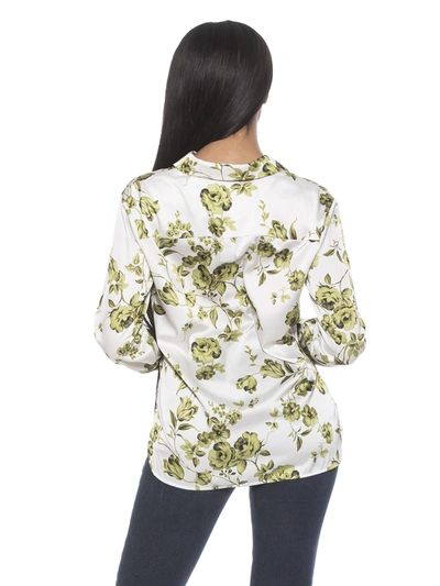 Alexia Admor Rylin Blouse In Brown
