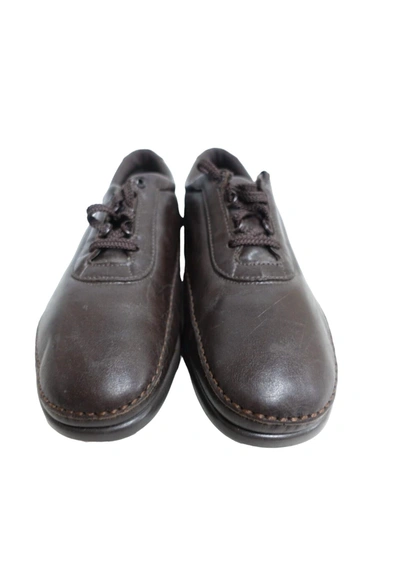 Sas Women's Traveler Athletic Lace Up Shoe - Medium In Dark Brown In Brown