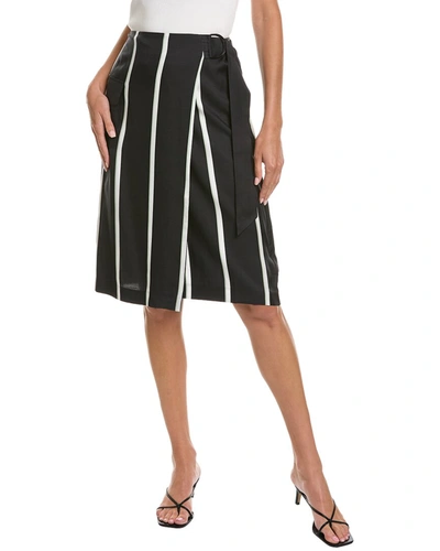 Shop Equipment Silk-blend Mini Skirt In Black