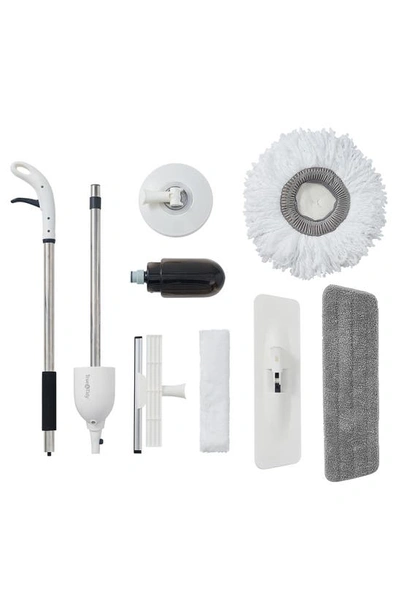 True & Tidy Spray-360 Clean Everywhere Spray Mop Kit In White