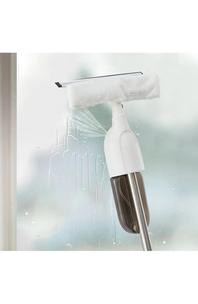 True & Tidy Spray-360 Clean Everywhere Spray Mop Kit In White