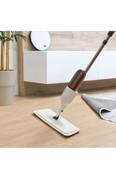 True & Tidy Spray-360 Clean Everywhere Spray Mop Kit In White