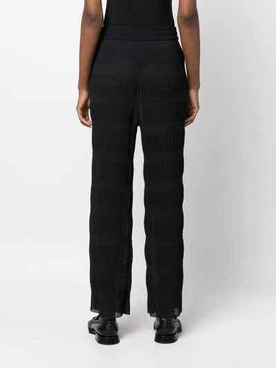 Shop Henrik Vibskov Grow Straight-leg Trousers In Black