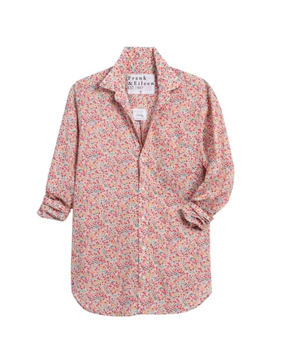 Shop Frank And Eileen Joedy Boyfriend Button-up Shirt In Multi