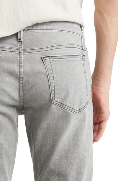 Frame L'homme Slim-fit Faded Denim Jeans In Rowena