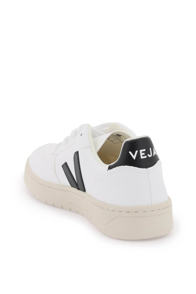 Shop Veja V-10 Leather Sneakers In Multicolor